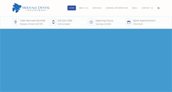 Desktop Screenshot of merivaledentalcentre.com